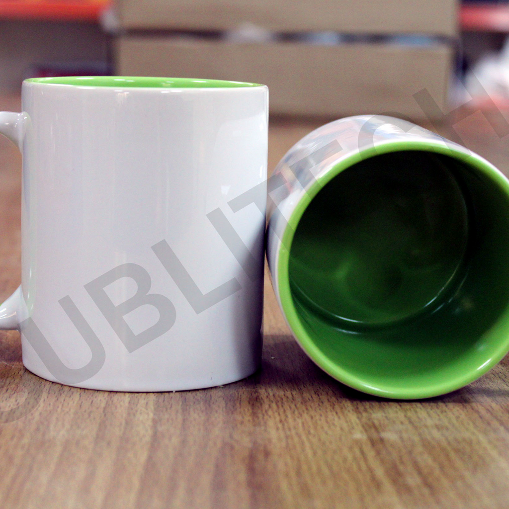 3 Tone Color Mug Light Green
